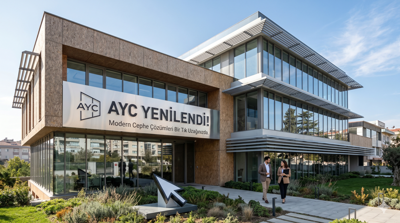 AYC Yenilendi! Modern Cephe Çözümleri Bir Tık Uzağınızda.